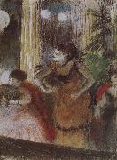 Edgar Degas Bete in the cafe oil painting